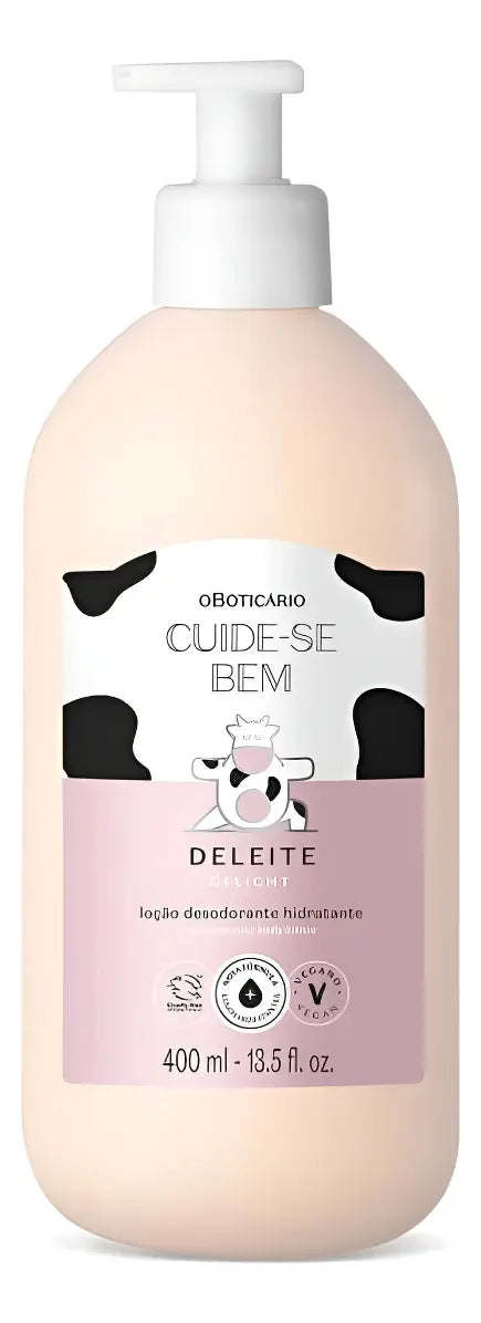 O Boticário Loção Hidratante Corporal Cuide-Se Bem: Deleite (400ml)